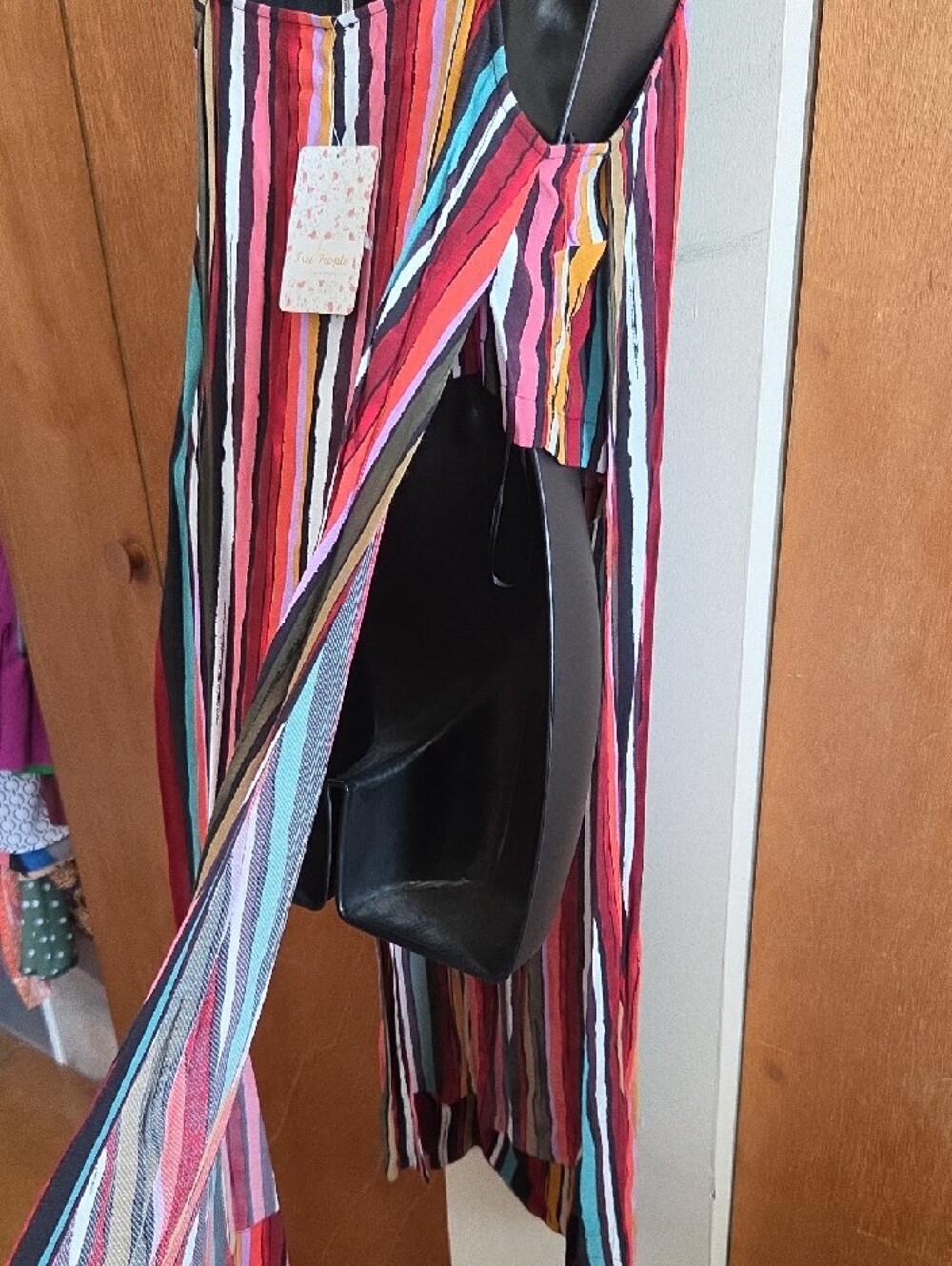 Free People Ruby Striped Multicolor Spaghetti Strap Top - Picture 5 of 11